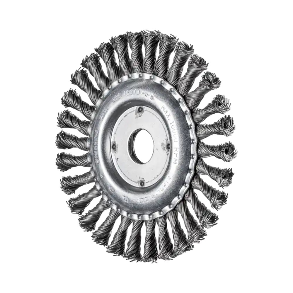 Tel Fırça RBG Örgülü Disk Fırça 115 mm (INOX)