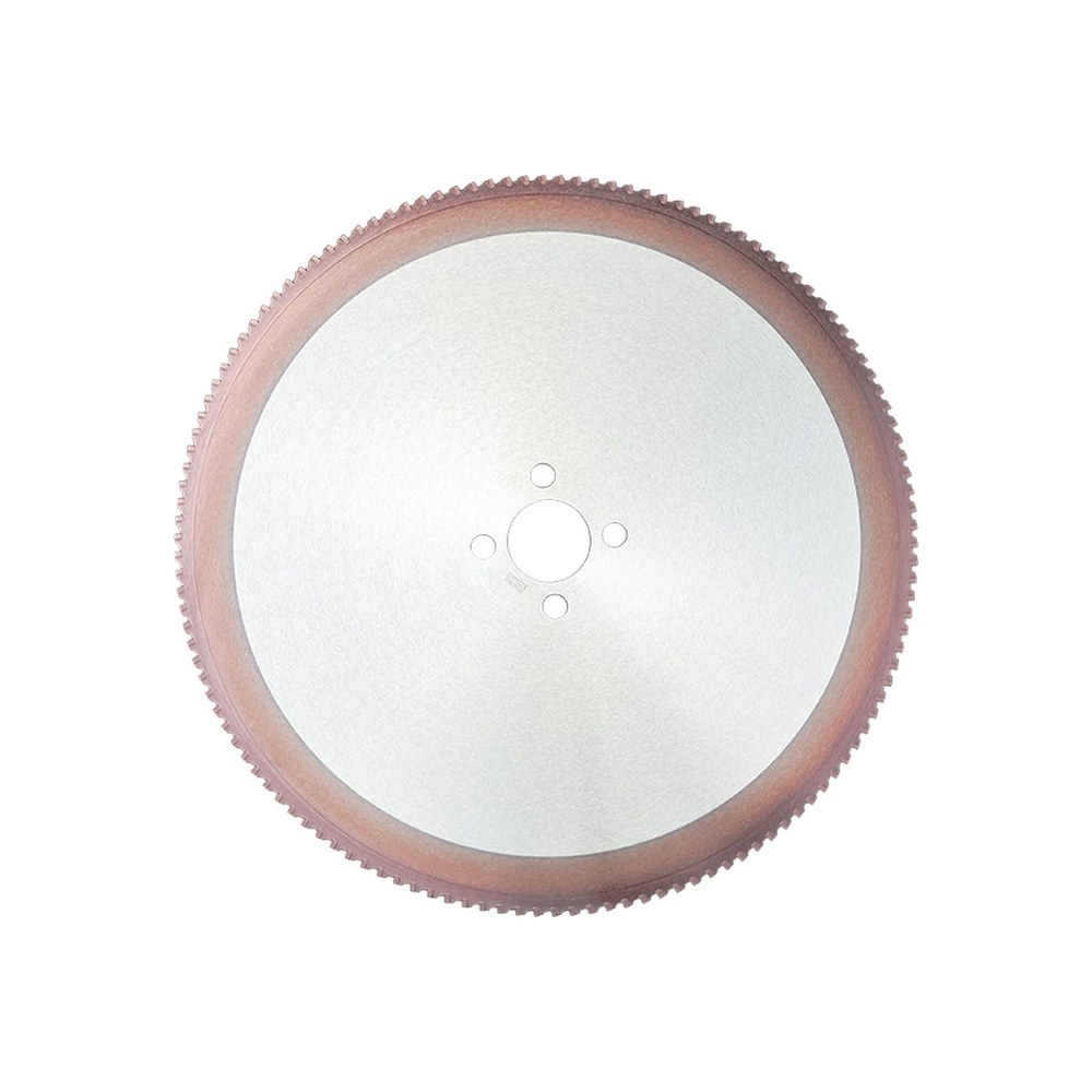 KWS TCT + PVD flying cold saw blade — steel tube cutting