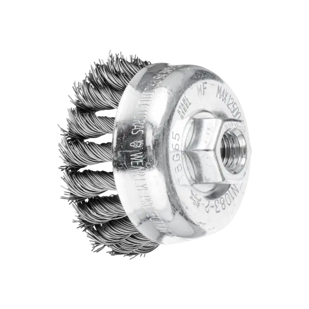 Knotted cup brush PBR 100 mm (POS)