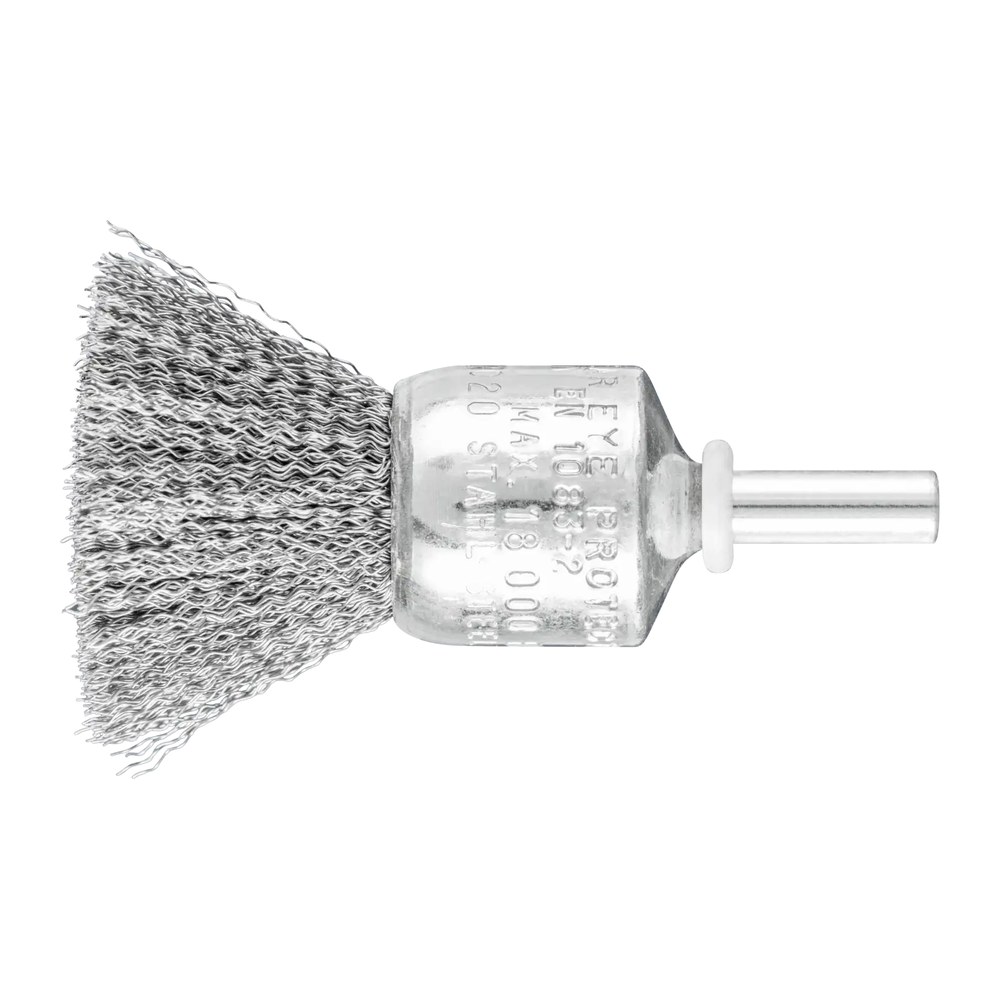 End brush with shank PBU 2022/6 ST 0,20