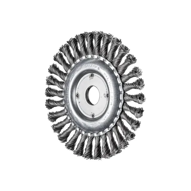 Drahtbürste RBG Rundbürste gezopft 115 mm (INOX)