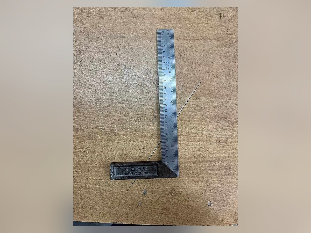 Stahl-Anschlagwinkel 150 mm